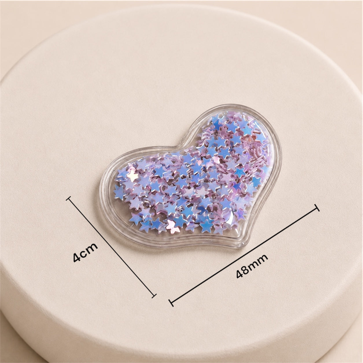Aplicación o Adorno Figura de Corazón