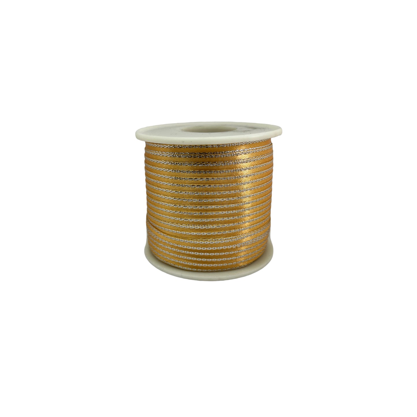 Cinta Satín 3mm con Lurex Rollo