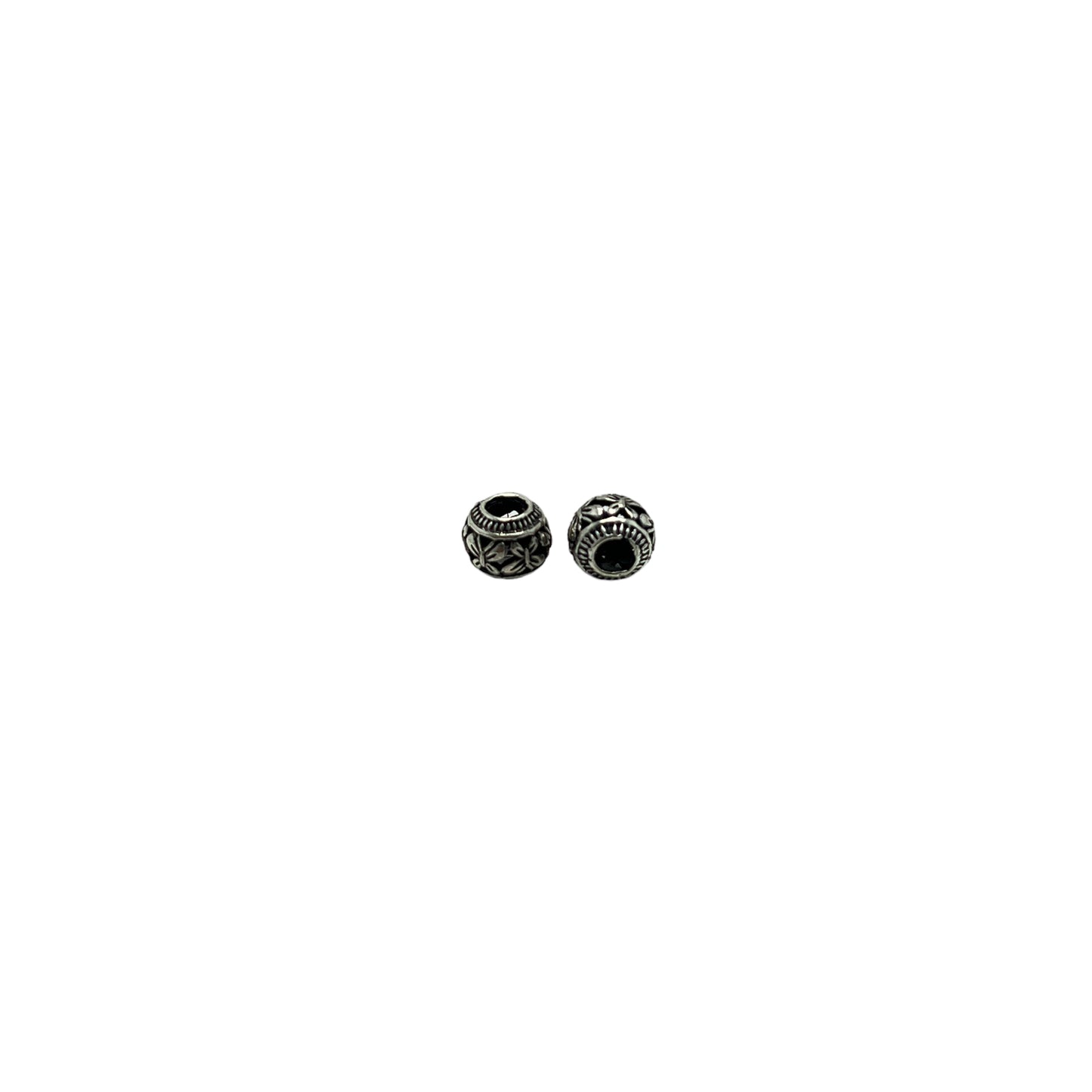 Pepa de Plástimetal Plateada 8mm Bolsa x 10 unidades
