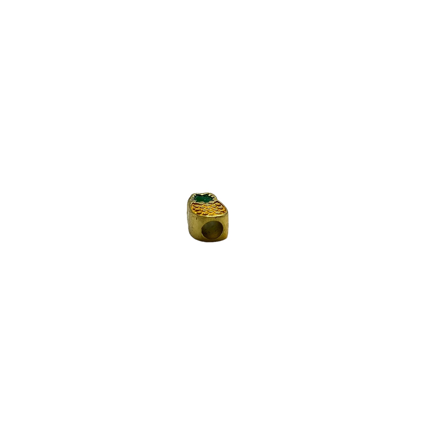 Dije Pasador de Frutas Dorado