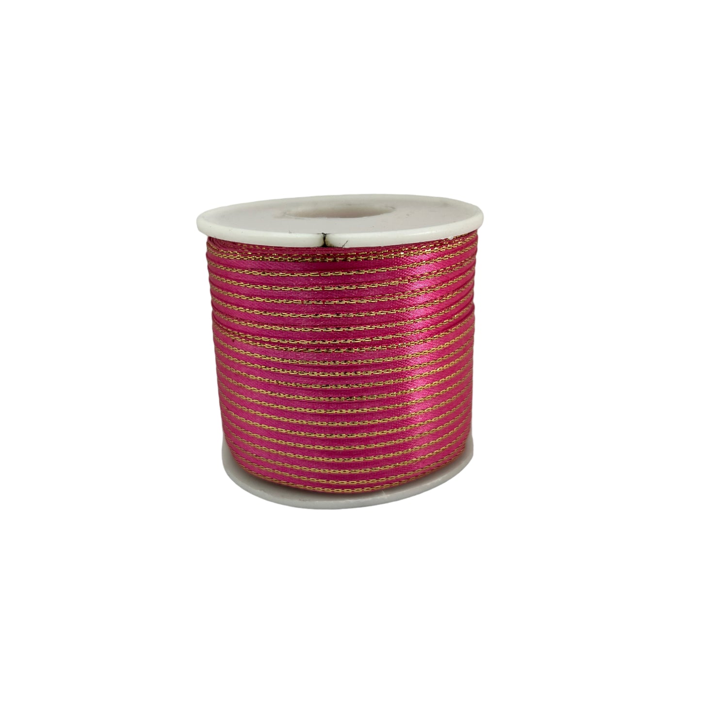 Cinta Satín 3mm con Lurex Rollo