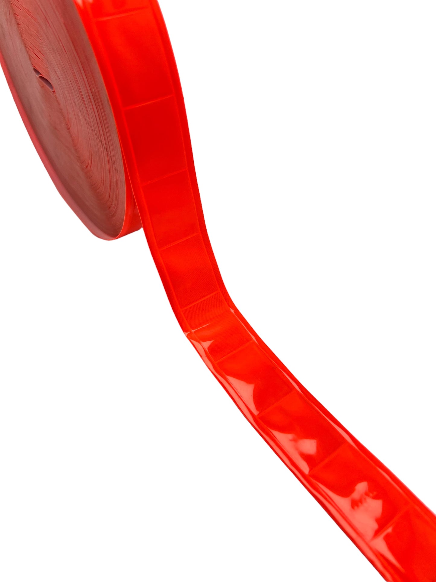 Cinta reflectiva plástica de 2.5cm colores