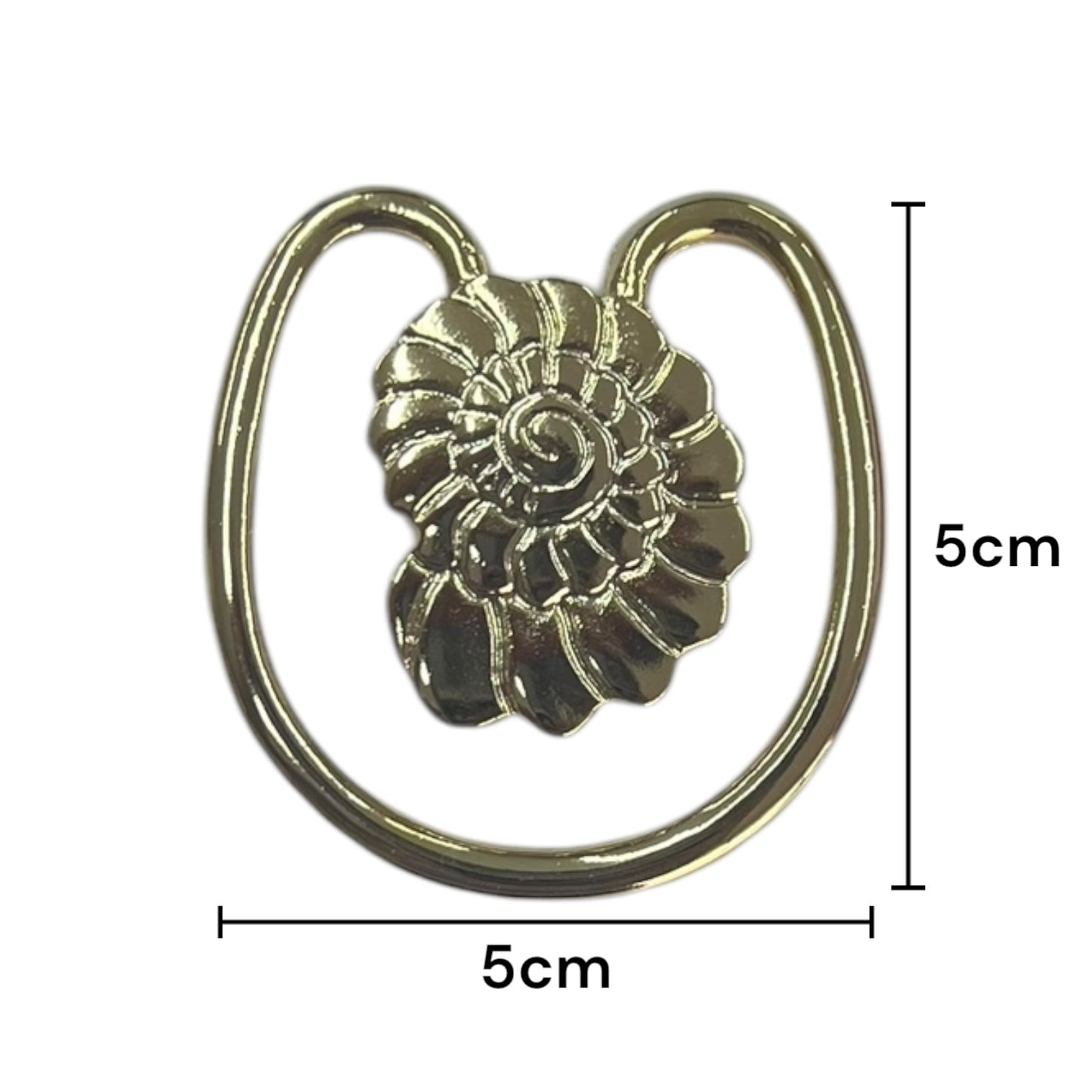 Herraje Metálico Dorado de figuras