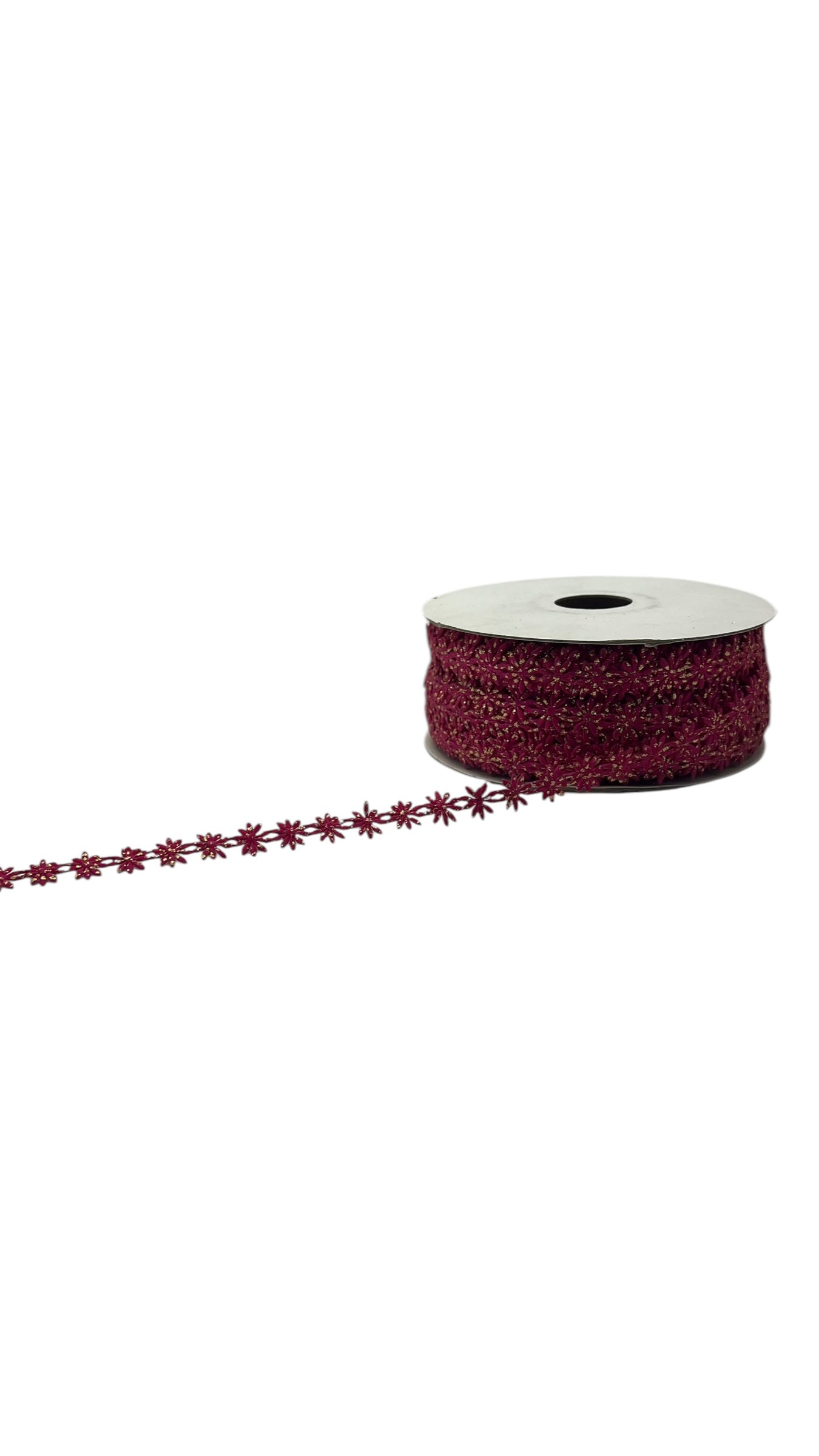 Cinta de Flor en Lurex