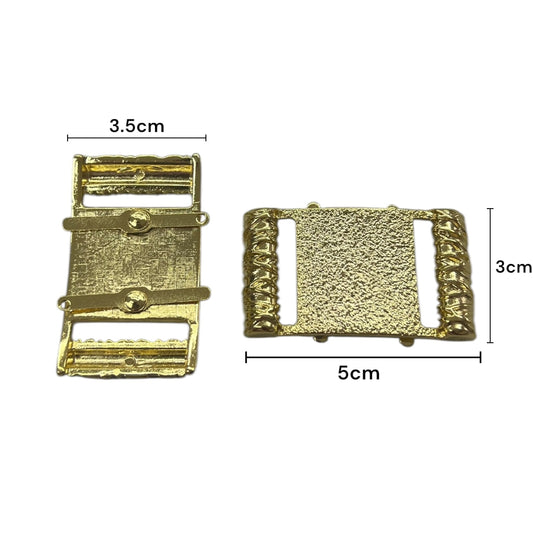 Herraje Metálico dorado de Figuras