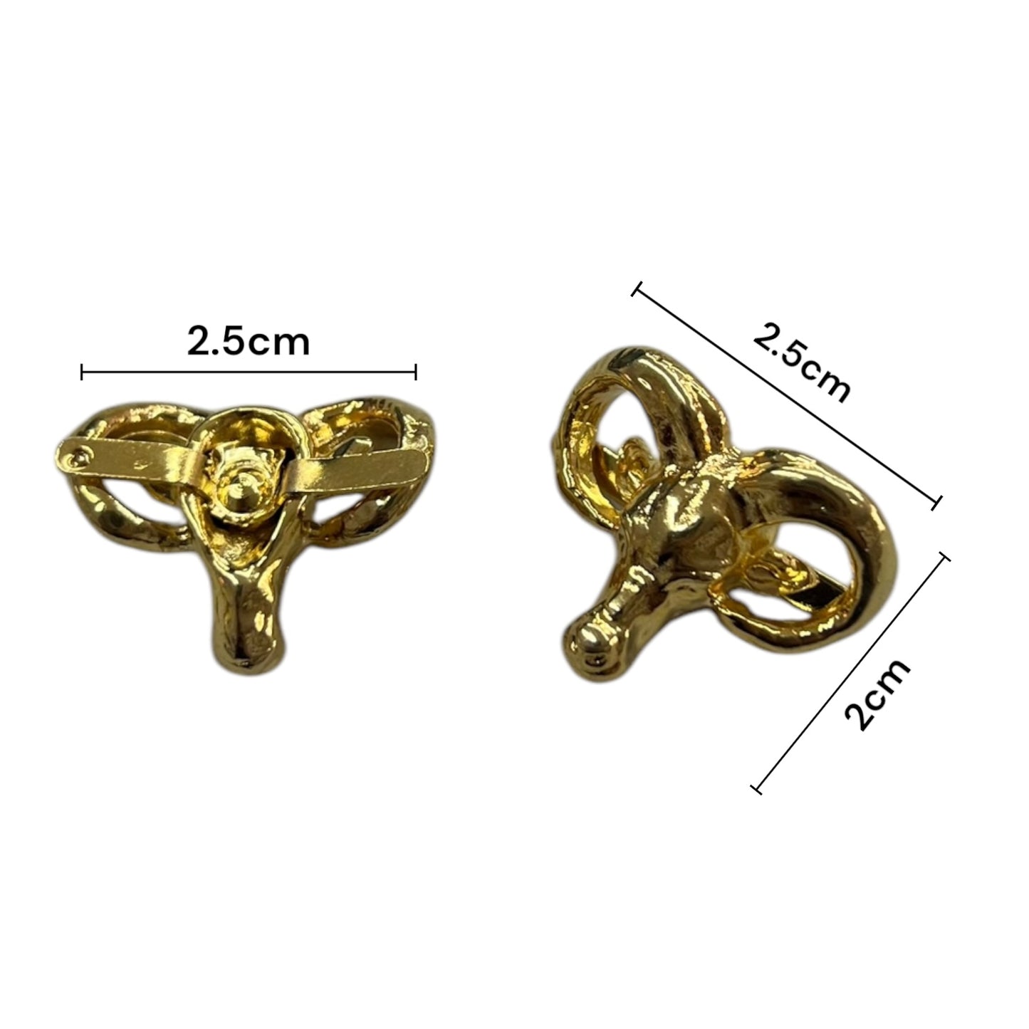 Herraje Metálico dorado de Figuras