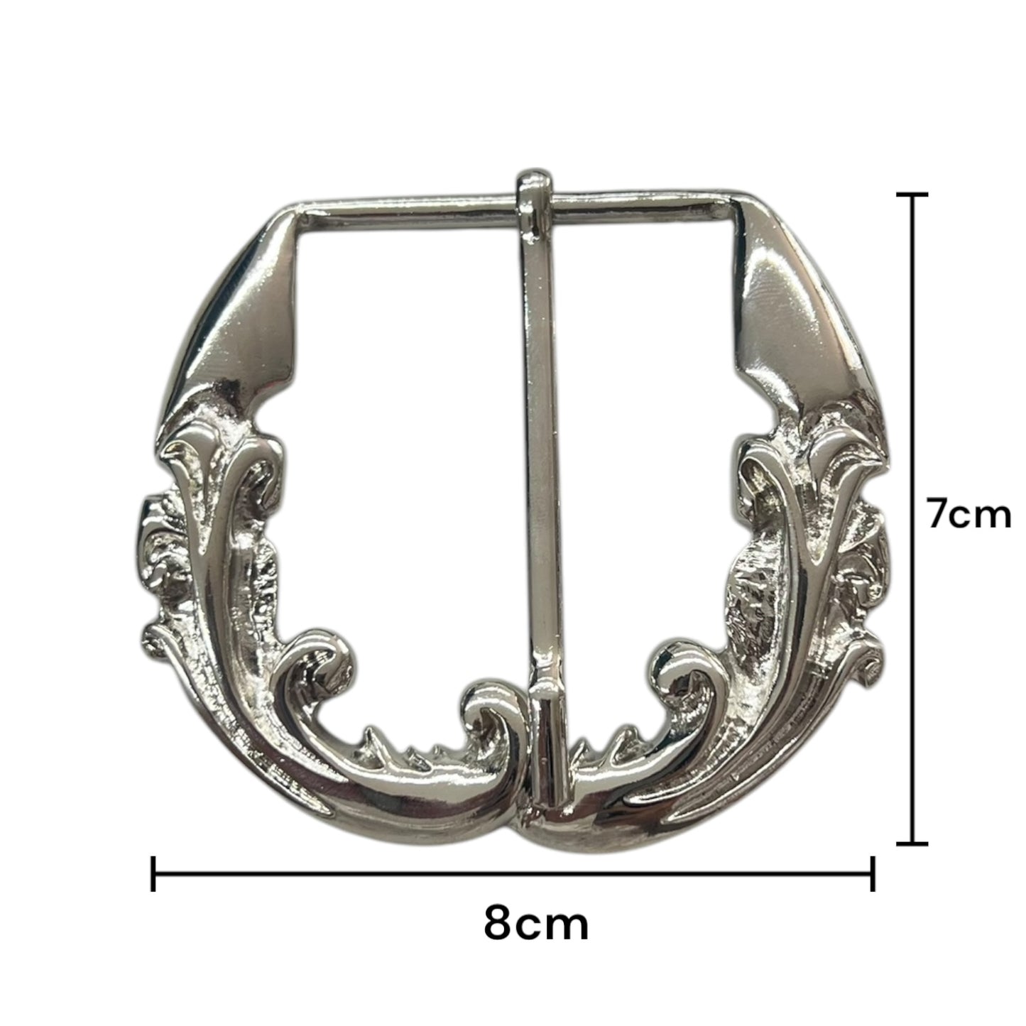 Hebilla de Aguijón Metálica para cinturón de 5cm