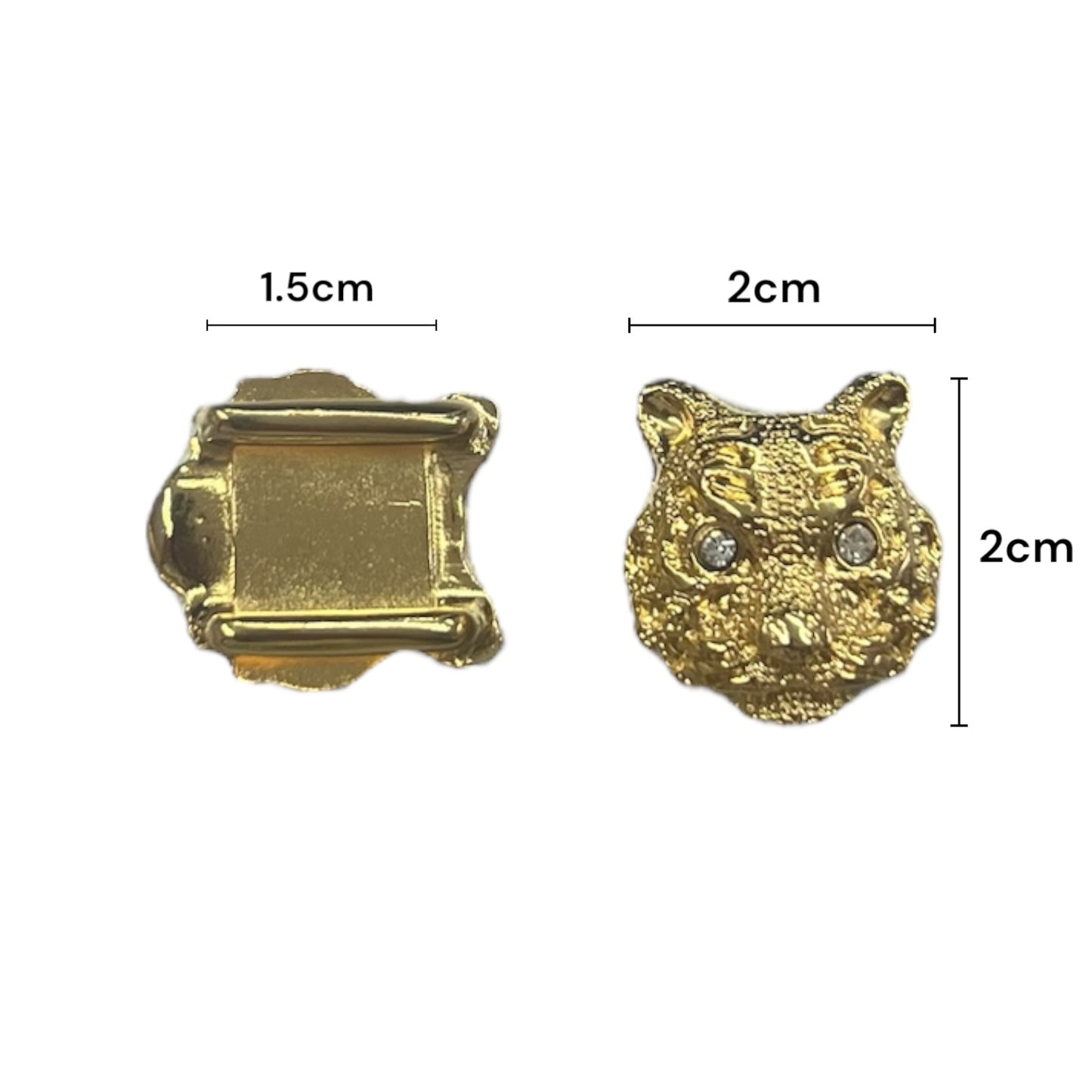 Dije Metálico tipo pasador