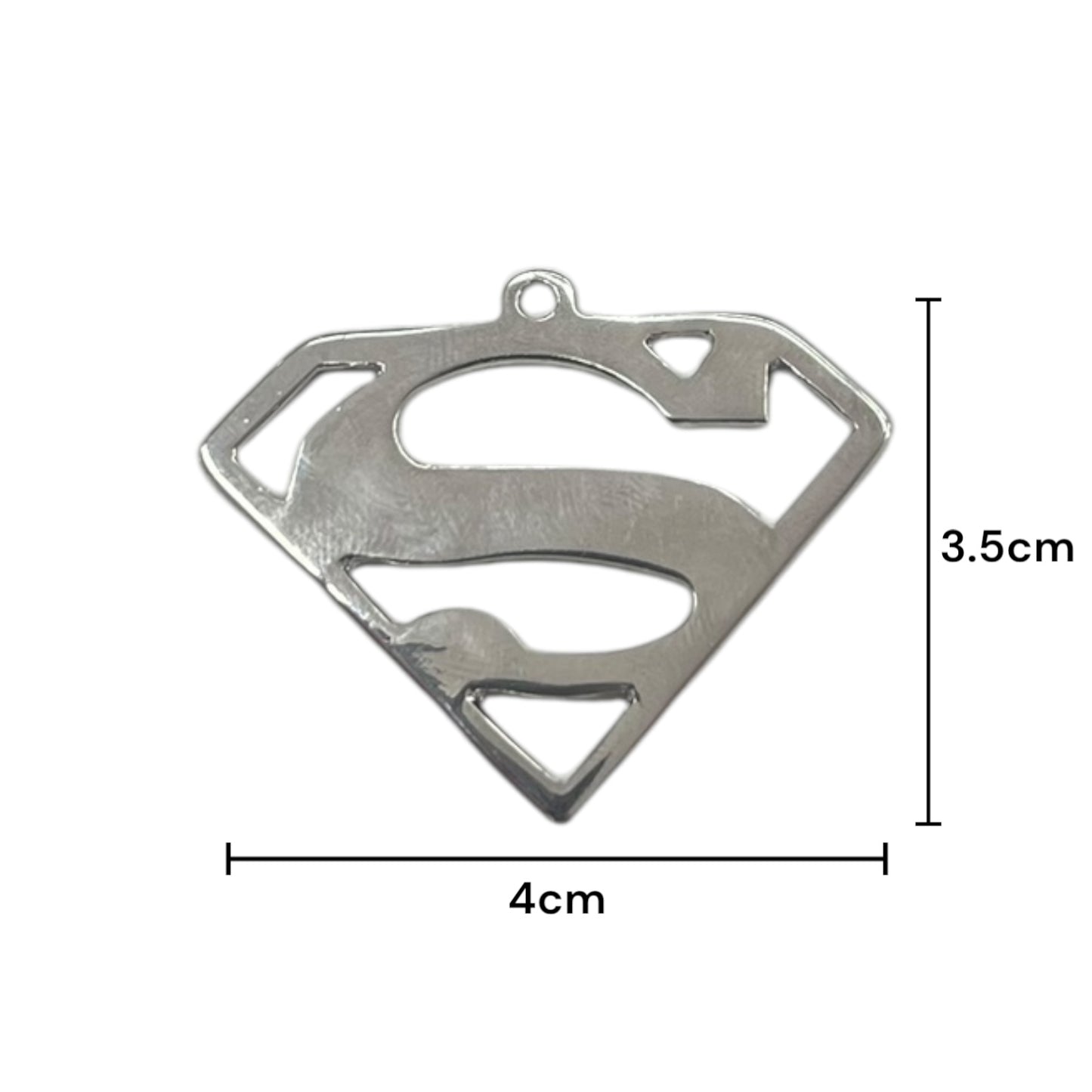 Dije Metálico tipo medalla de Superman