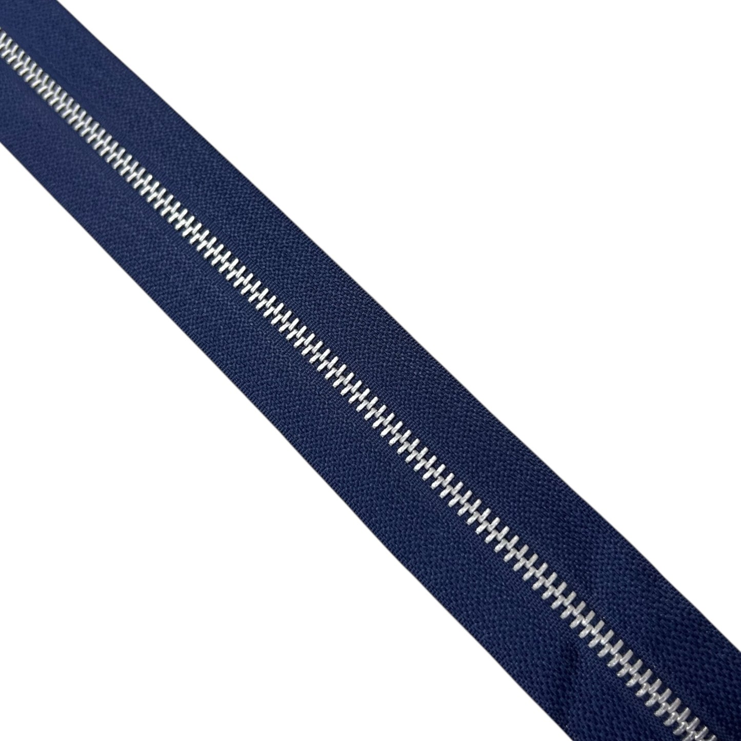 Cierre #3 azul oscuro de aluminio x metros