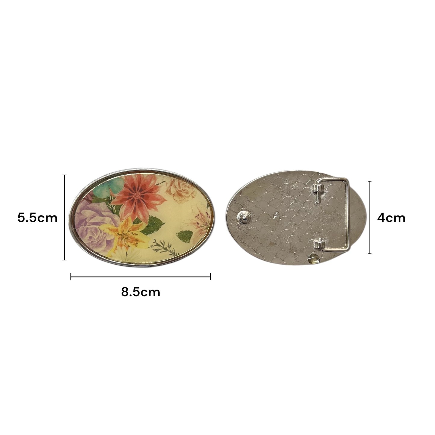 Hebilla de Pin para Cinturón 4cm