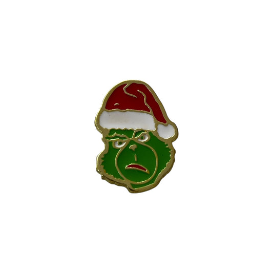 Pin o Prendedor El Grinch dorado