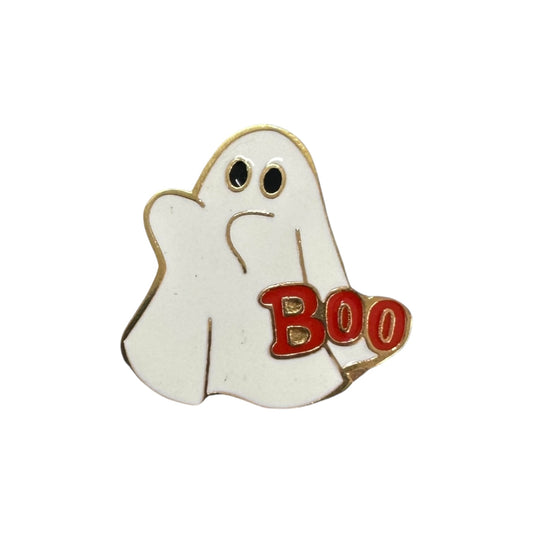 Pin o Prendedor Fantasma - BOO dorado