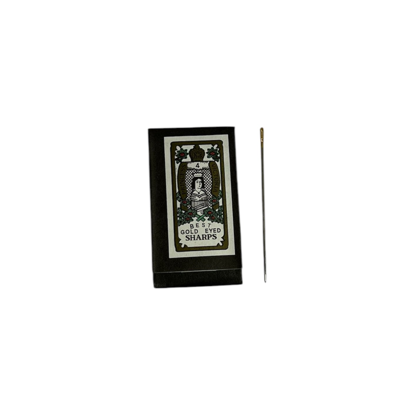 Aguja para coser ojo dorado #3