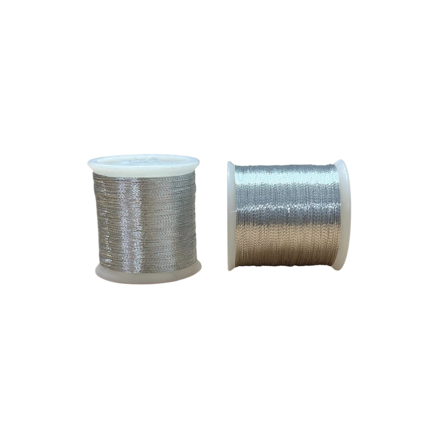 Rollo Hilo De Bordar Plateado x20 Unds