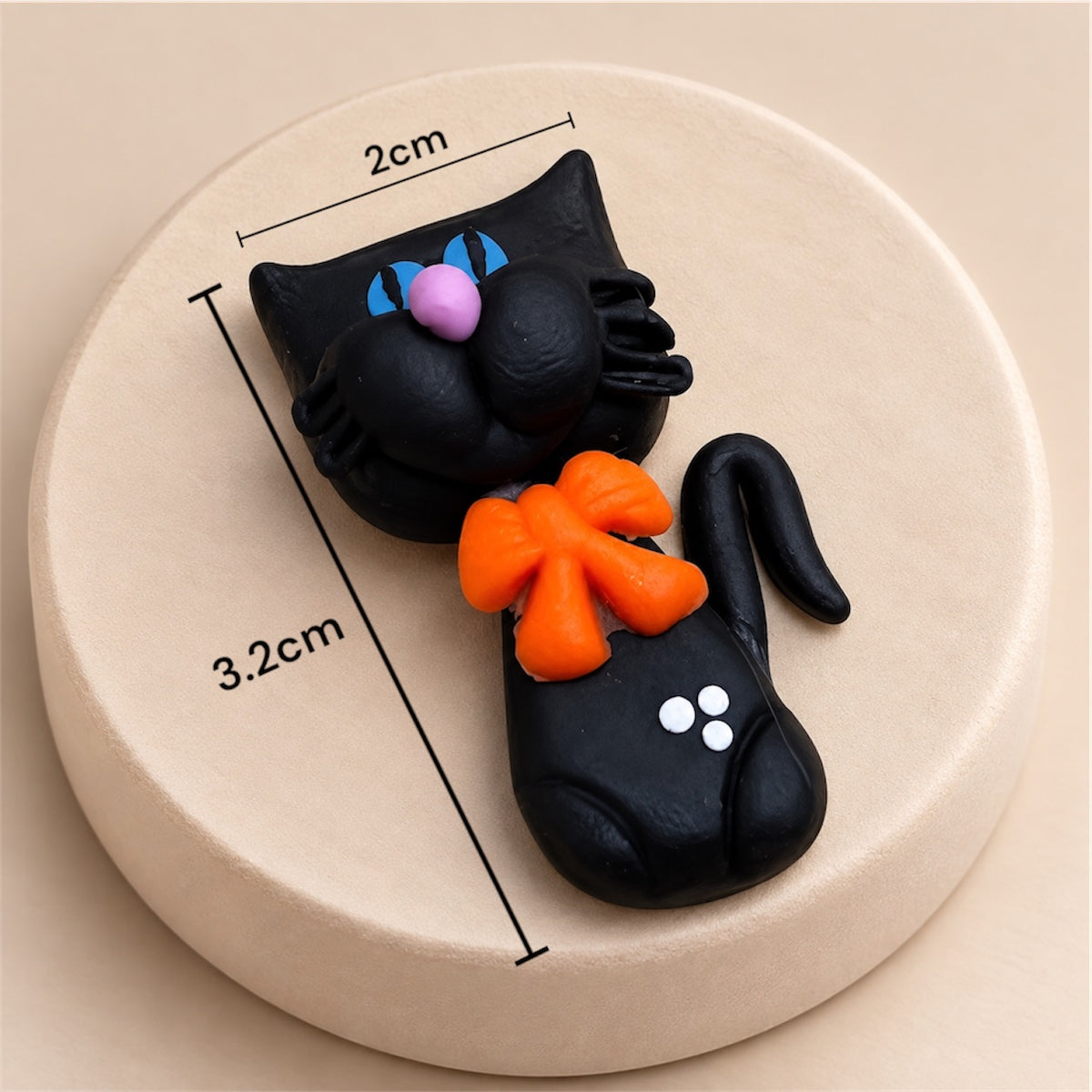 Adorno Porcelanicrón figura de Gato
