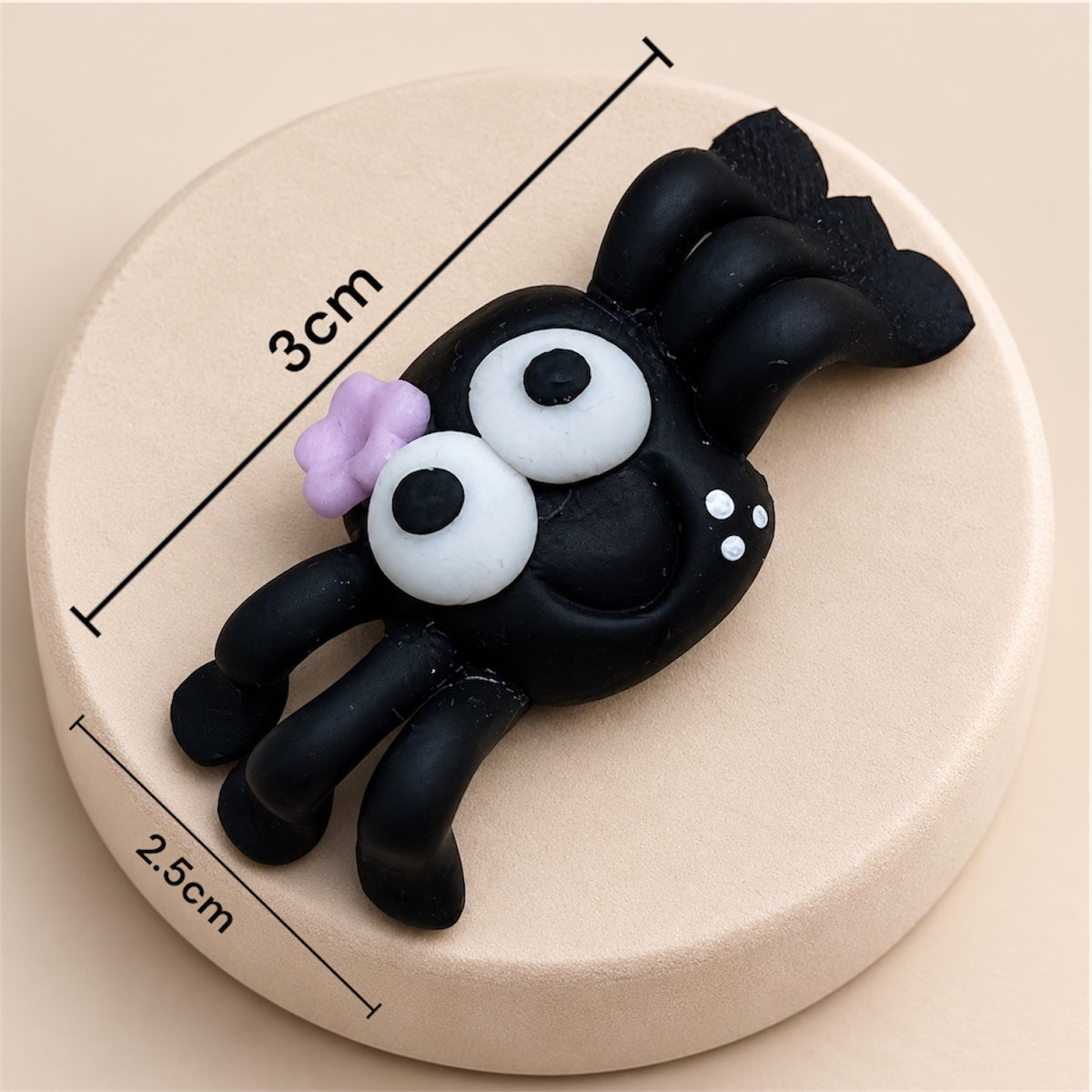 Adorno Porcelanicrón figura de Araña
