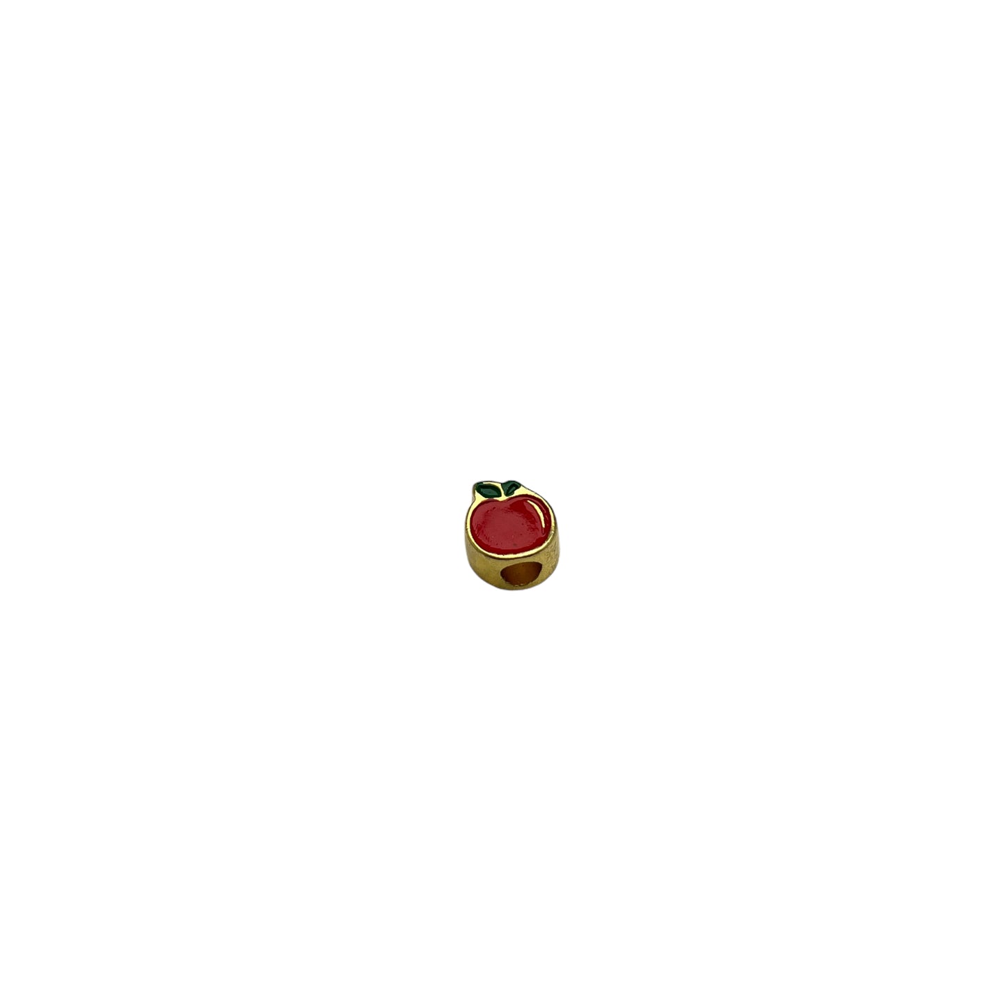 Dije Pasador de Frutas Dorado