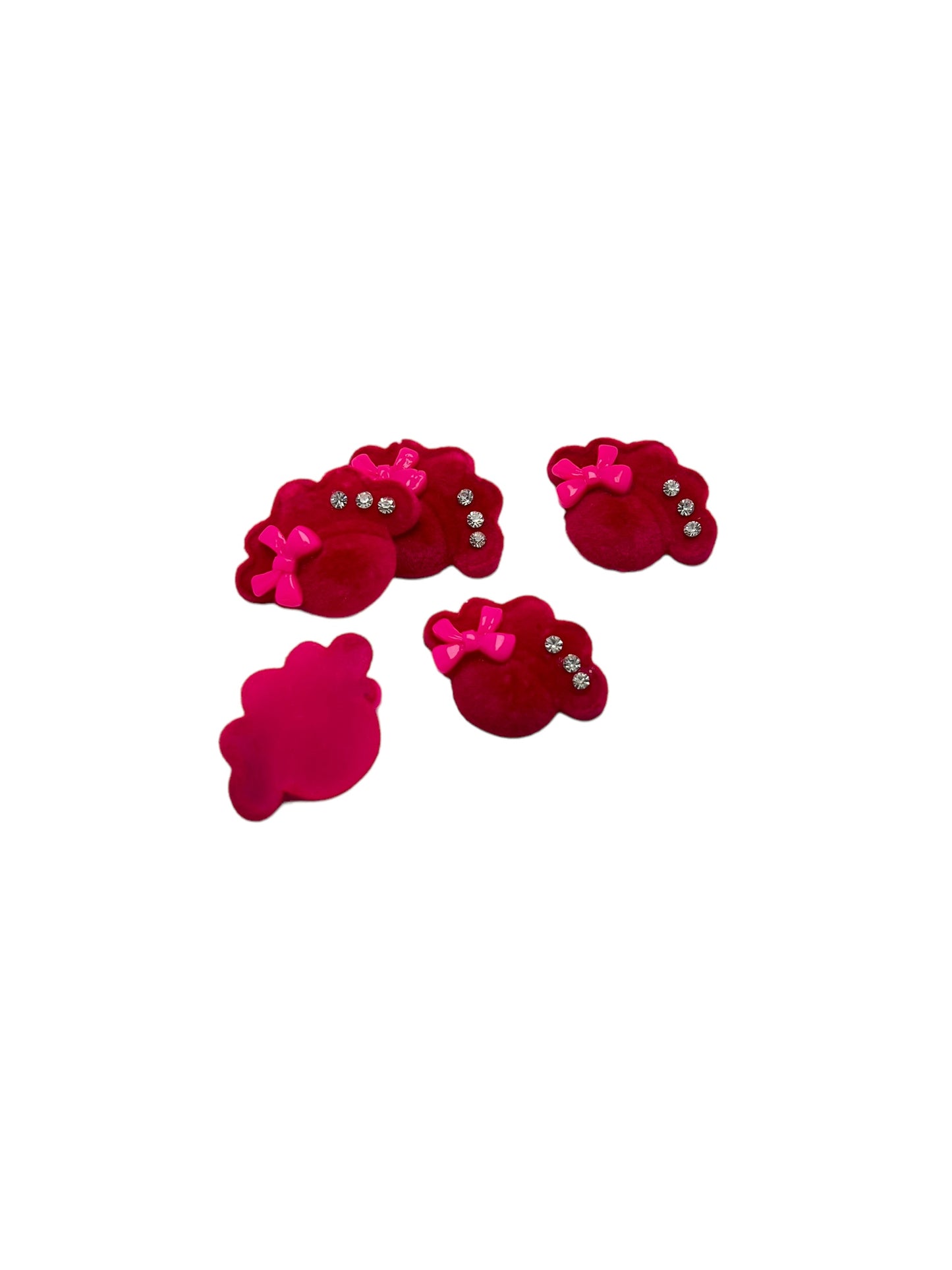 Aplique de Figura Gamuzado x 12 unidades