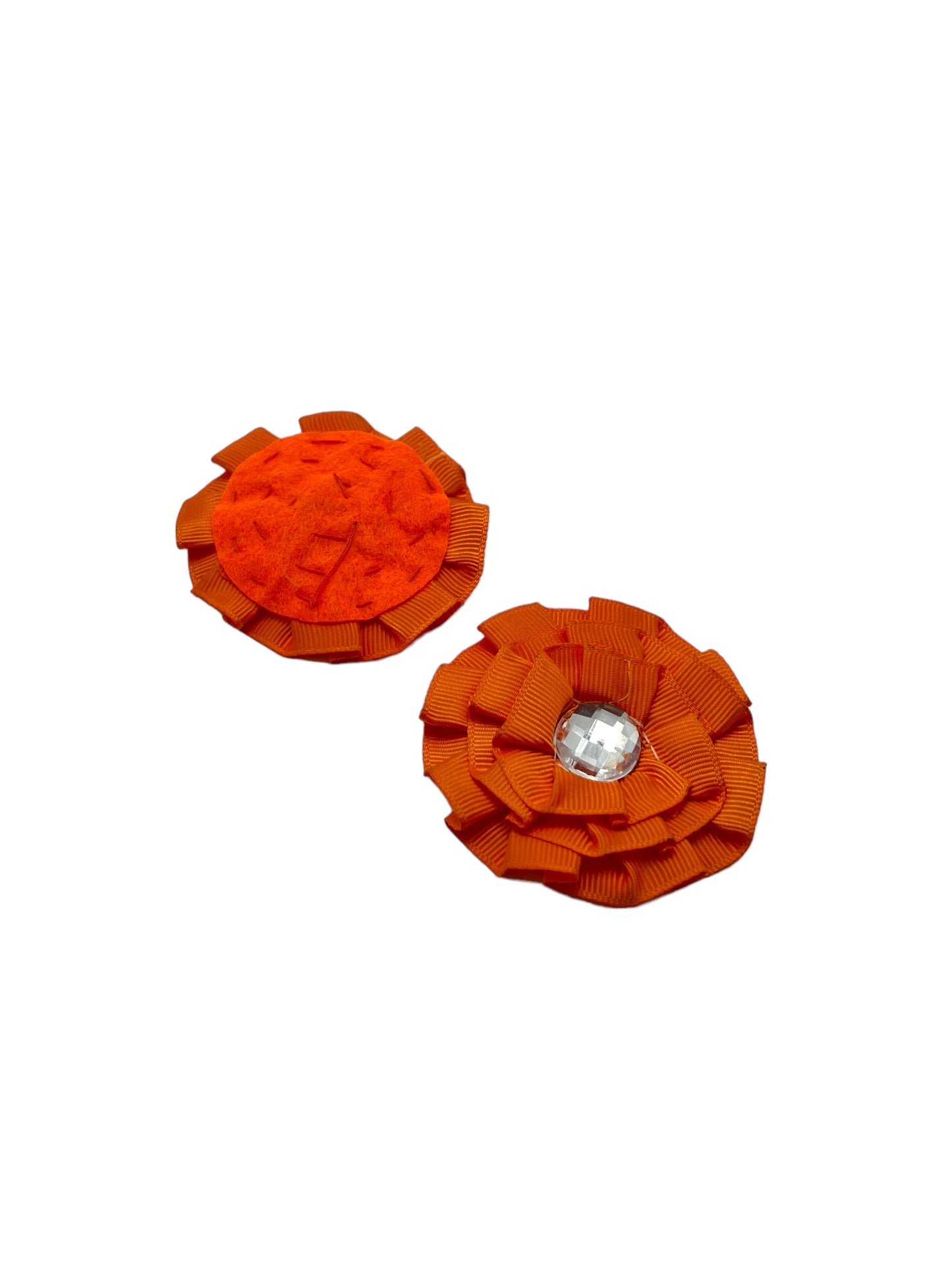 Flores en Tela de Colores x 12 unidades