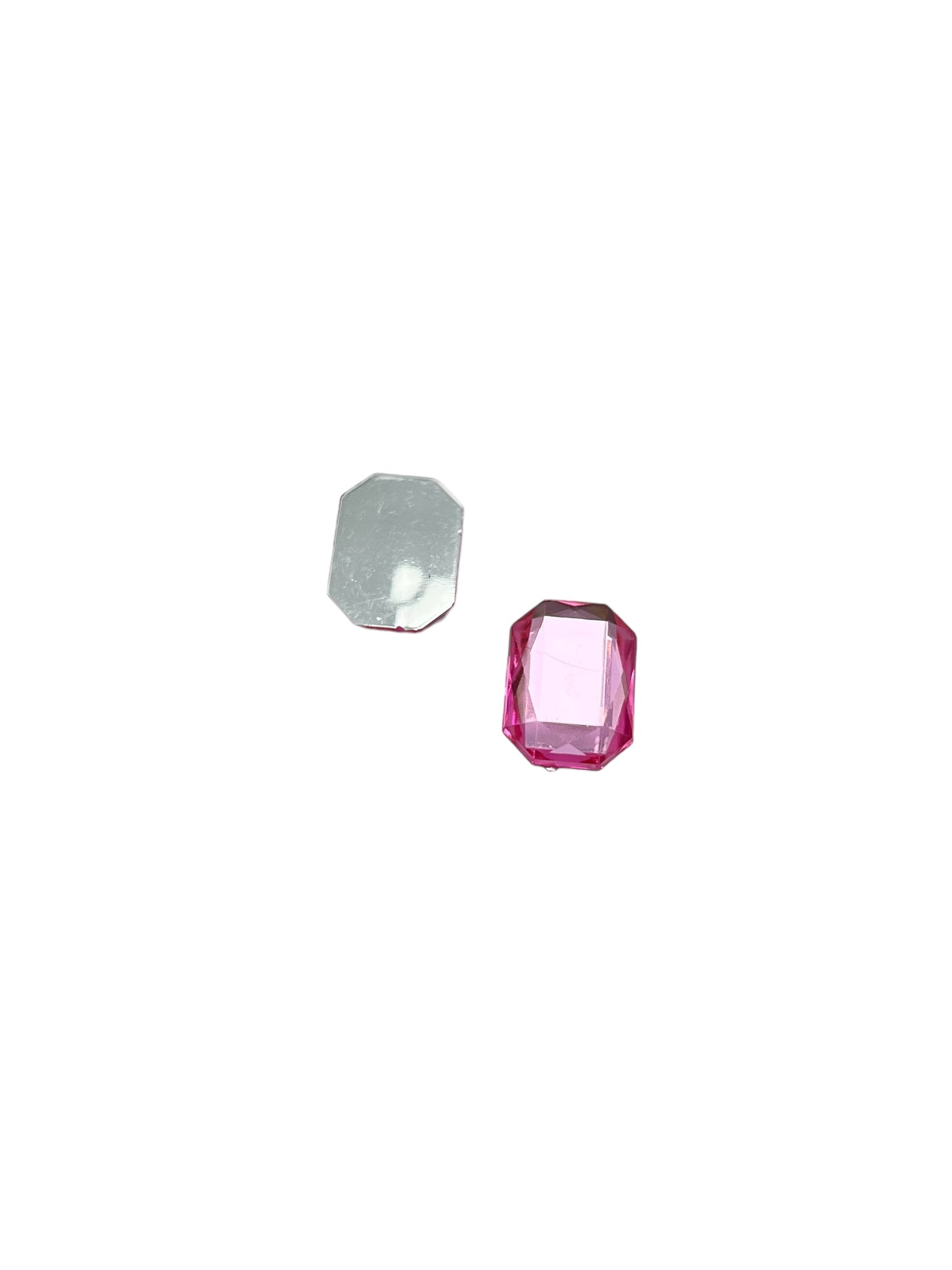 Aplique de Piedra Plástica Biselada x 12 unidades