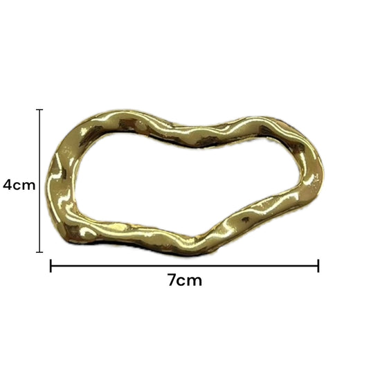 Herraje Decorativo metálico Dorado