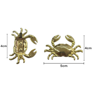 Herraje Metálico dorado de Figuras