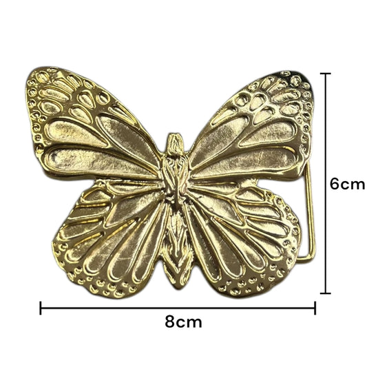 Hebilla de Pin para Cinturón Dorado de 4cm