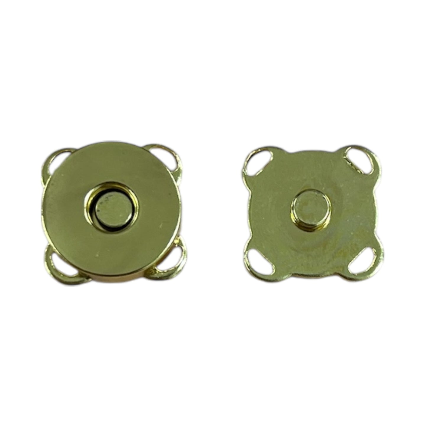 Broche imán para coser de 15mm x 5 Unds