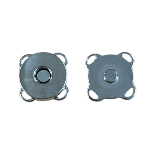 Broche imán para coser de 15mm x 5 Unds