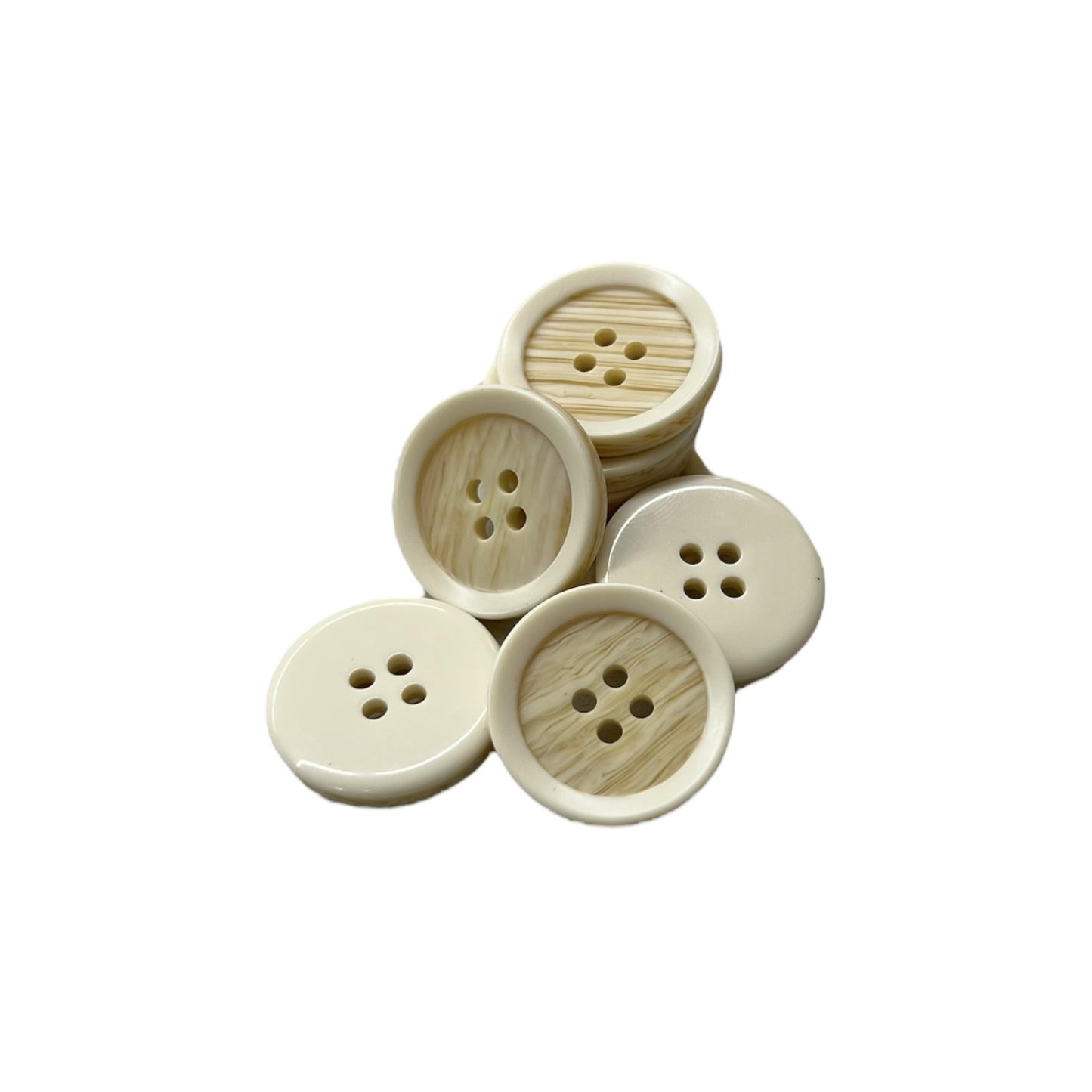 Botón en pasta 4 huecos #36 x 50 Unidades