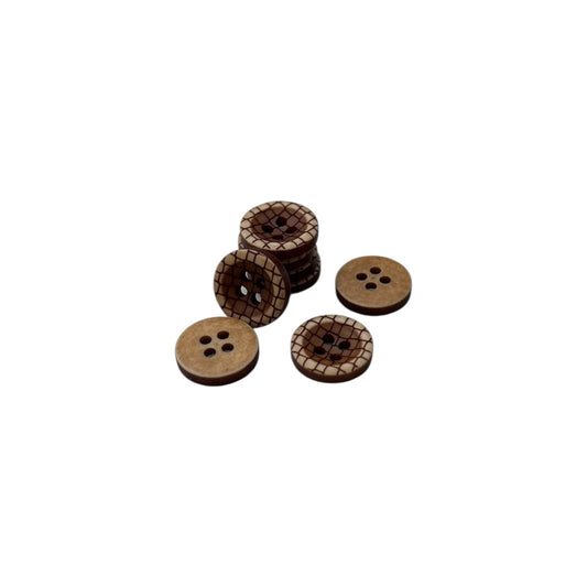 Botón camisero 2 huecos #20 x 50 Und