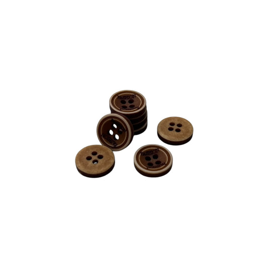 Botón camisero 2 huecos #20 x 50 Und