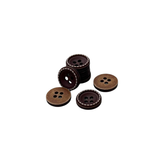 Botón camisero 2 huecos #20 x 60 Und