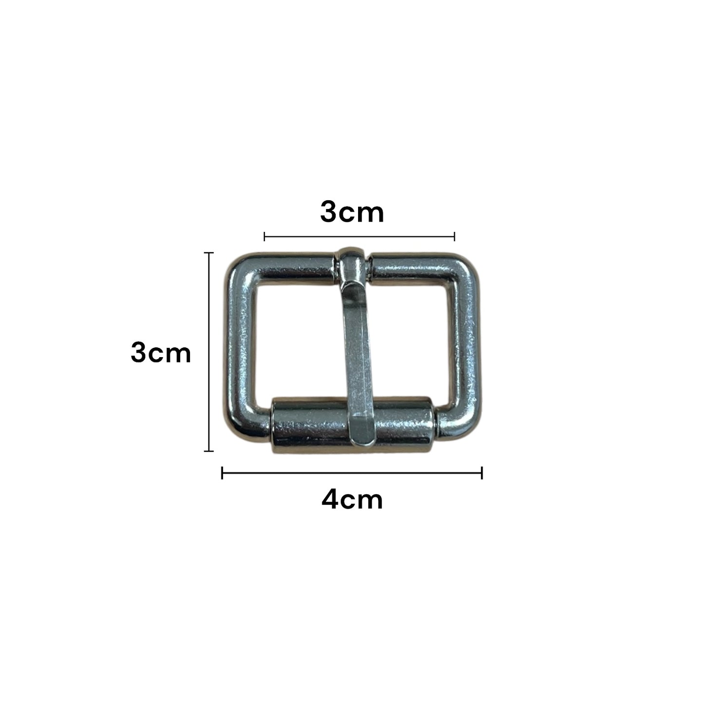 Hebilla de aguijón para cinturón de 3cm