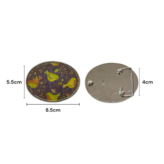 Hebilla de Pin para Cinturón 4cm