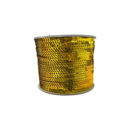 Lentejuela continua 4mm por rollo (91 metros) colores OFERTA