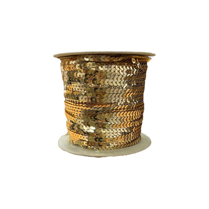 Lentejuela continua 4mm por rollo (91 metros) colores OFERTA