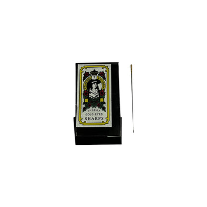 Aguja para coser ojo dorado #3