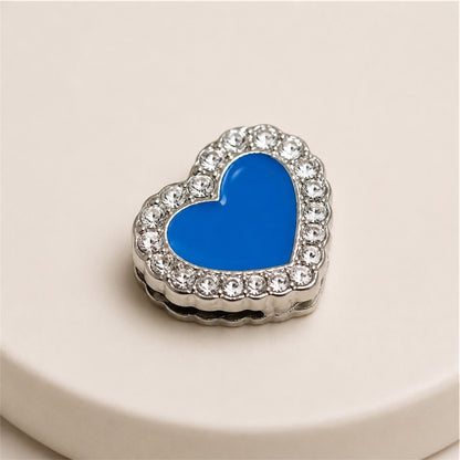 Dije Pasador Figura Corazón x12 Unds