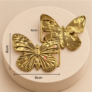 Hebilla de Pin para Cinturón Dorado de 4cm