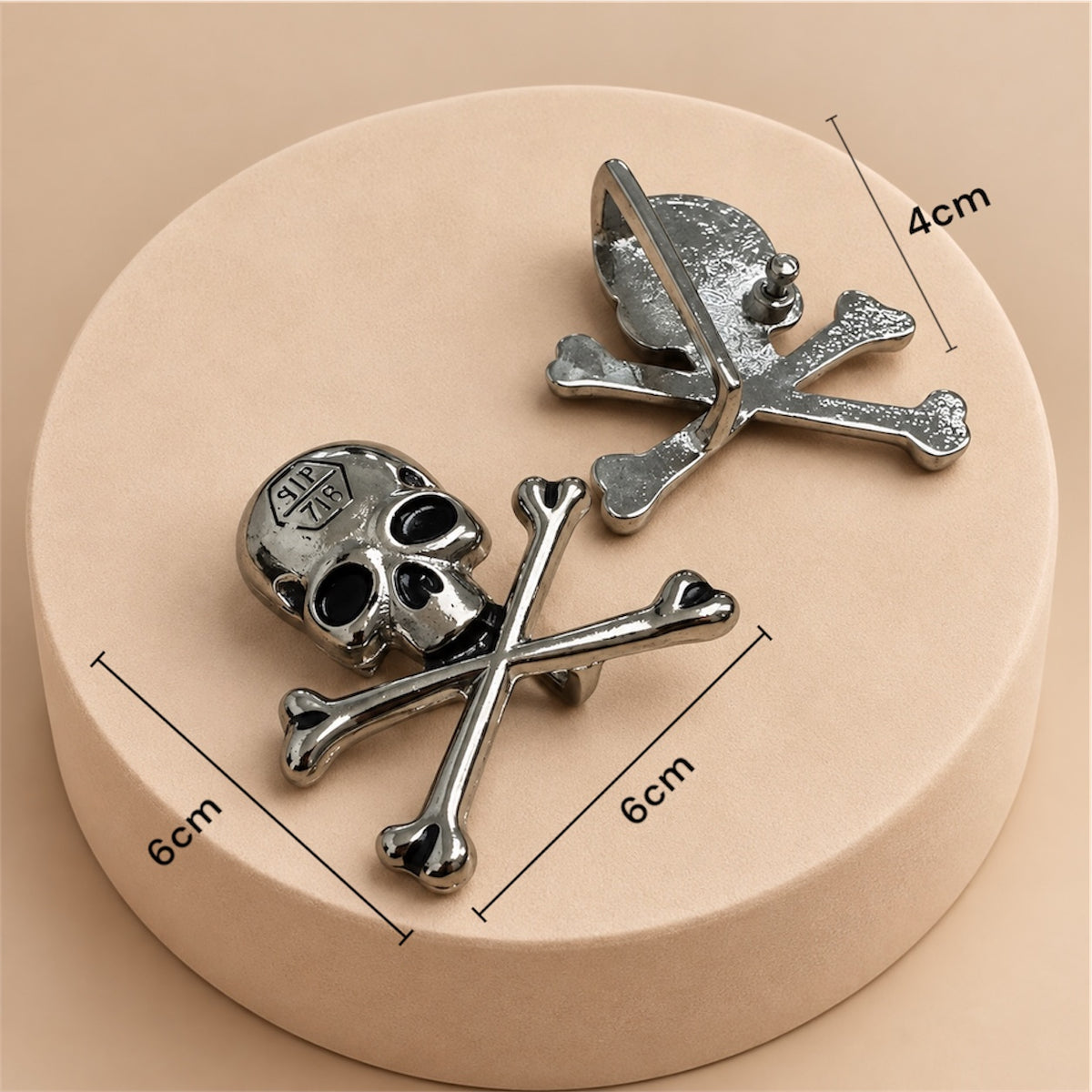 Hebilla de Pin Figura de Calavera