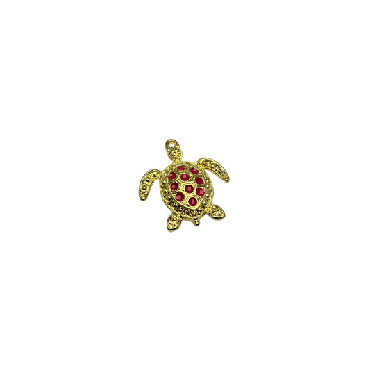 Dije de Tortuga Dorado